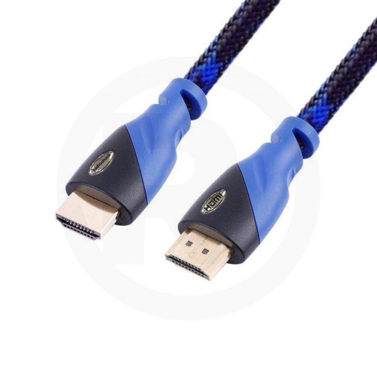  Cables HDMI cortos de 1 pie, paquete de 5 cables HDMI 4K  delgados trenzados, cable HDMI 2.0 de alta velocidad macho a macho flexible  con Ethernet, 4K @60hz HDR 3D ARC