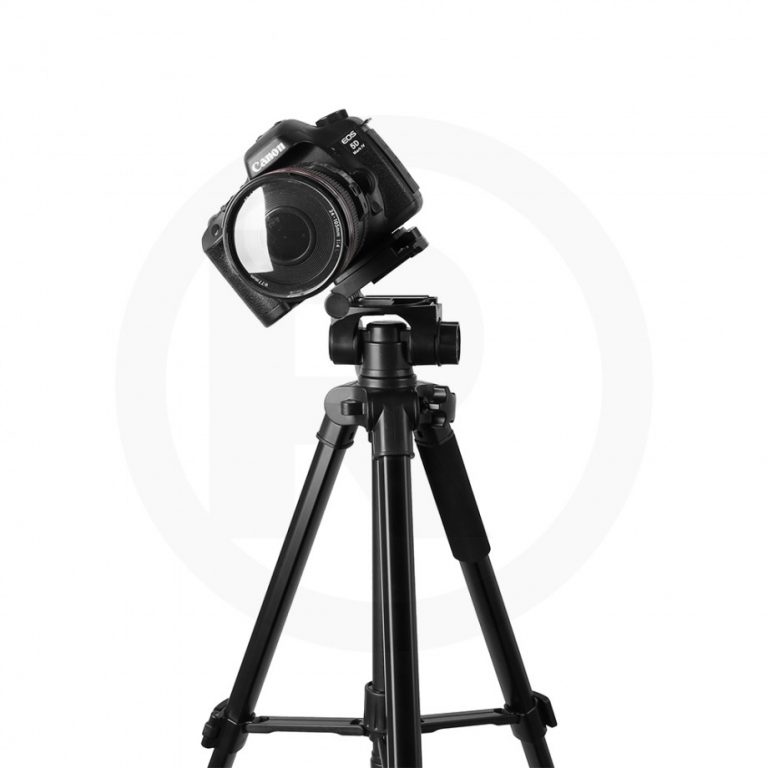  Trípode para cámara réflex digital, cámara  Kit de grabación  de video de cámara de altura de funcionamiento para hacer videos,  micrófono, soporte de mini trípode, luz LED y clip de